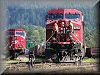 Canadian Pacific CPR Railway Trains photographic computer wallpaper