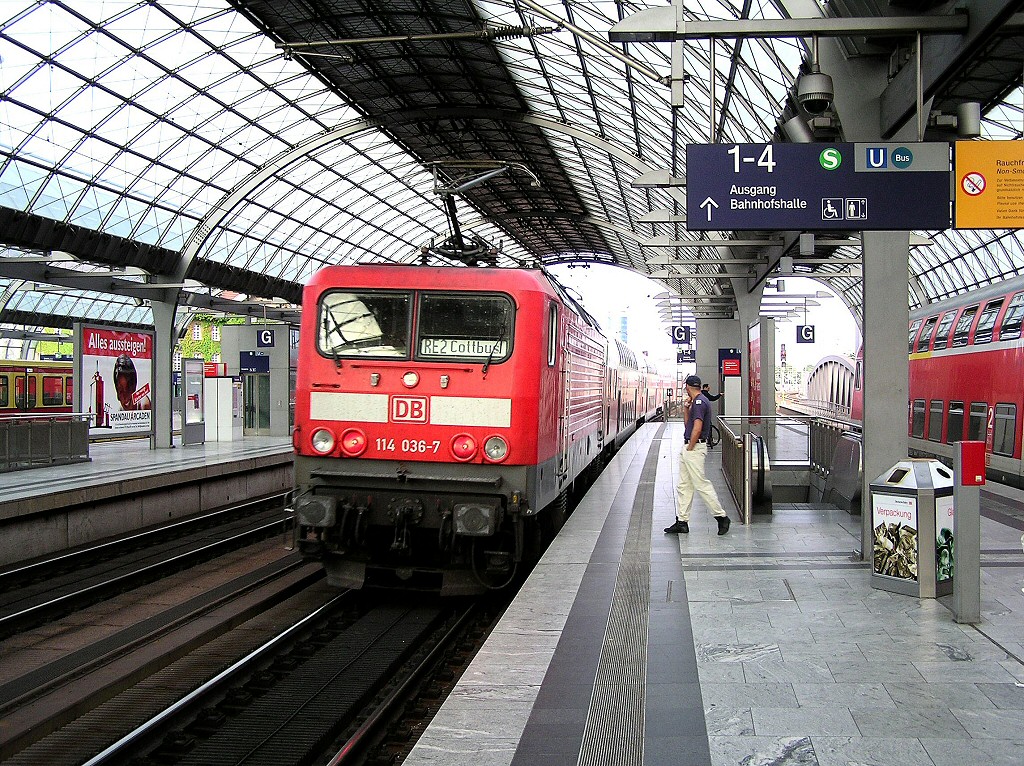 German Railway trainss Die Bahn, Deutsche Bahn AG the German Railway