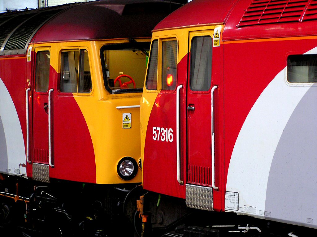 Virgin Train's Class 57/3 Diesel Locomotive 'Zombie'