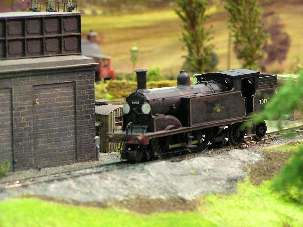 OO/HO and N Gauge Model Railway Steam Engine Diesel or Electric Train layout photographs 